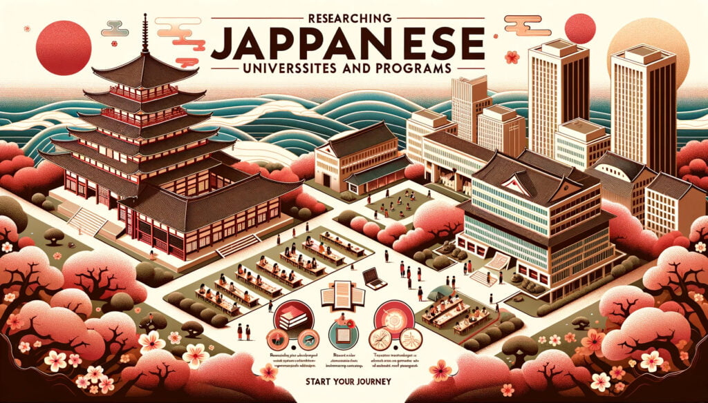 Researching Japanese universities and programs