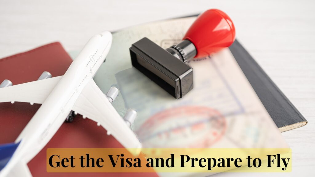 Get the Visa and Prepare to Fly