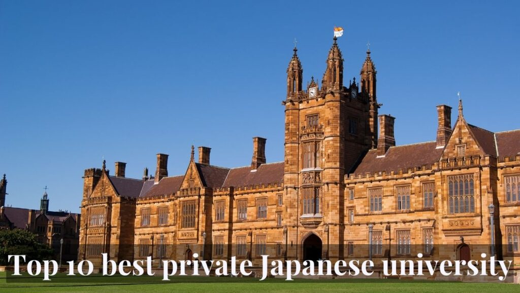 Top 10 best private Japanese university