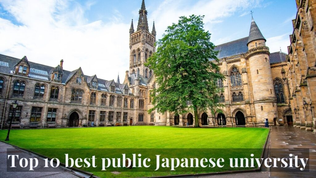 Top 10 best public Japanese university
