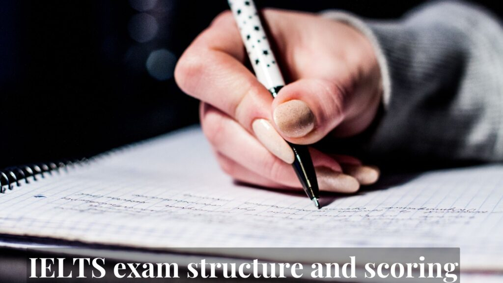 IELTS exam structure and scoring