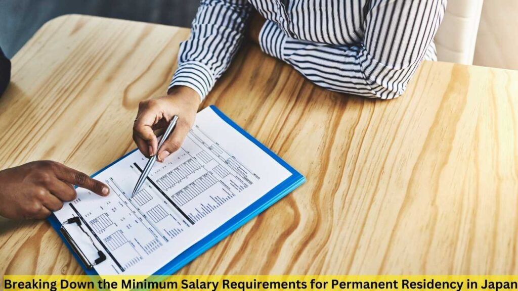 Breaking Down the Minimum Salary Requirements for Permanent Residency in Japan