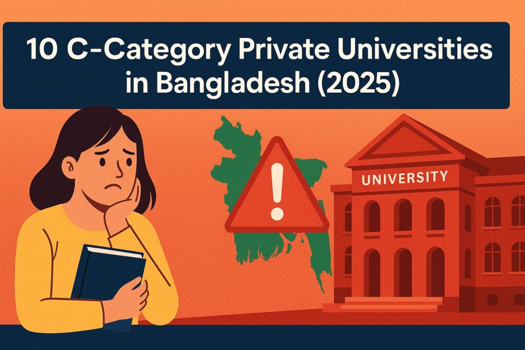 c category private university in bangladesh