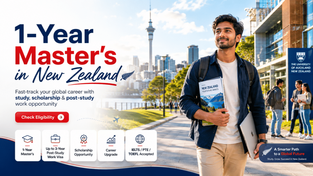 1-Year Masters Programs in New Zealand